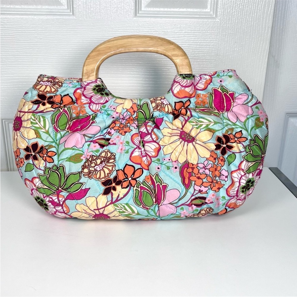 VERA BRADLEY SILK LIMITED EDITION TROPICAL KELLY NWOT